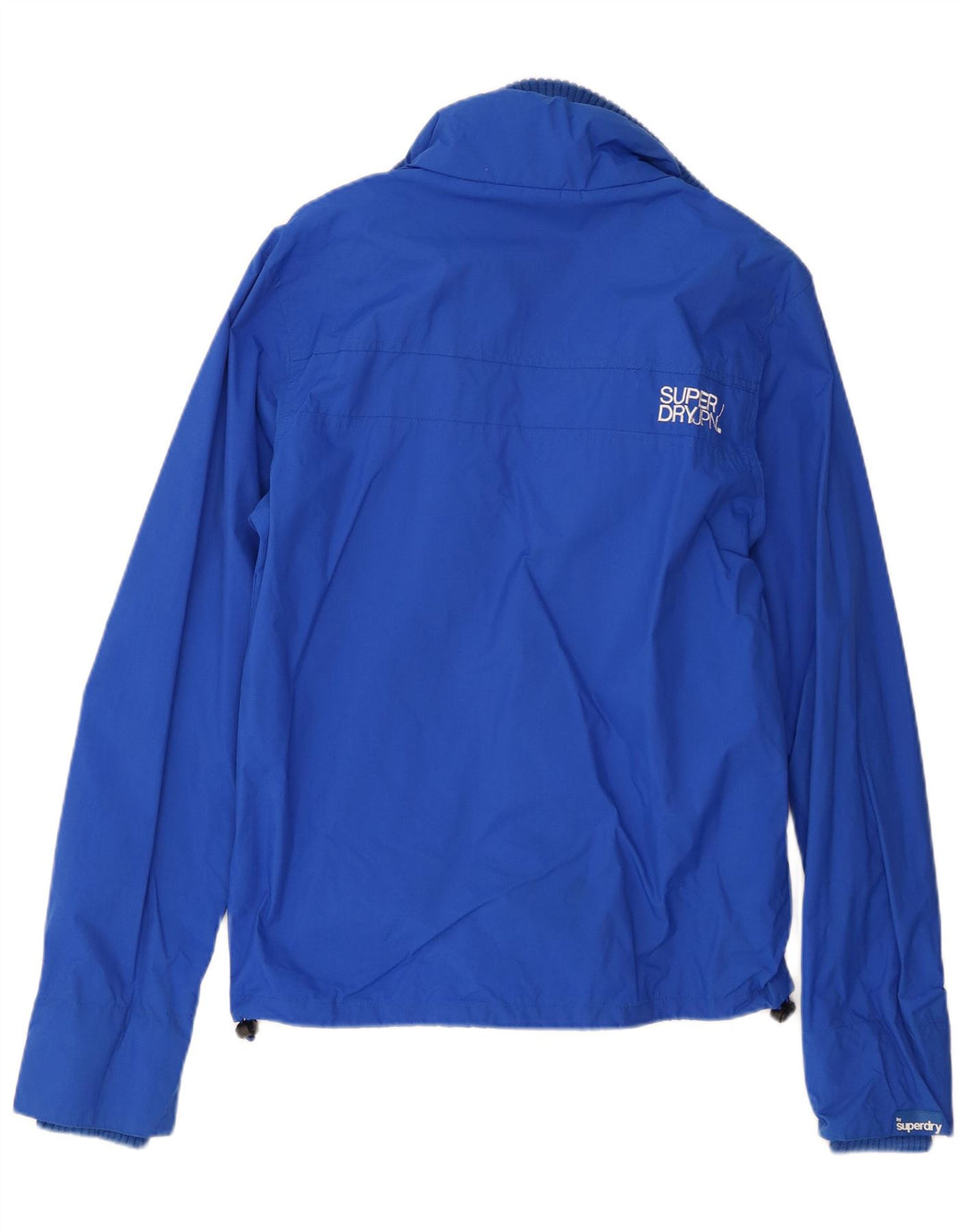 Giacca antipioggia da uomo Superdry UK 36 Small Blue Nylon