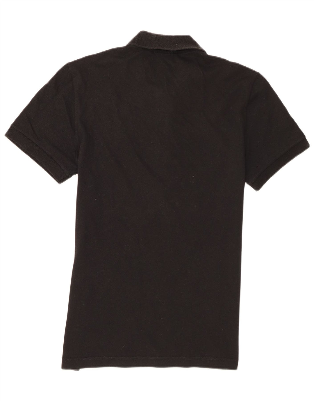 Polo da uomo Lacoste taglia 4 media in cotone nero