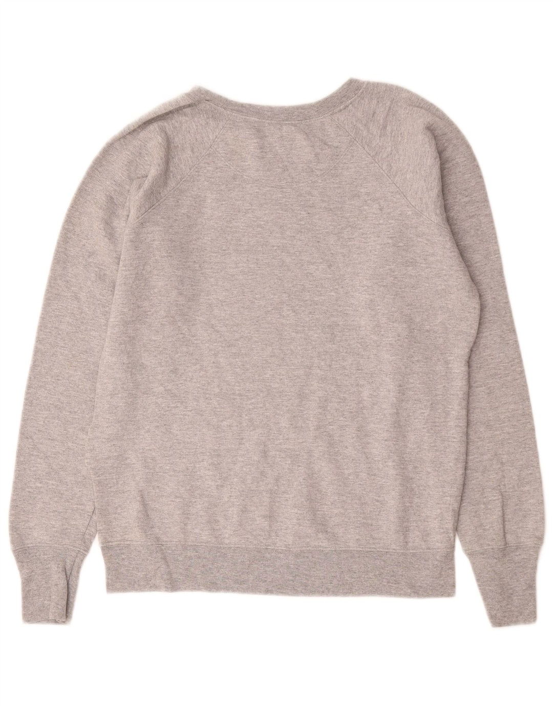 Felpa grafica da uomo Champion, maglione piccolo, cotone grigio