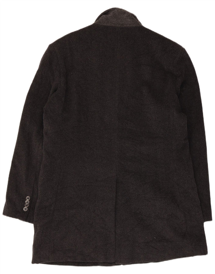 CONBIPEL Cappotto Niama Uomo IT 52 Large Nero Lana Spinata