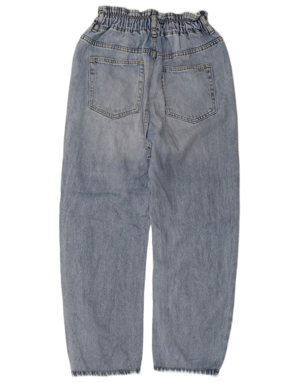 Jeans affusolati a vita alta da donna Zara EU 34 2XS W24 L24 Blu