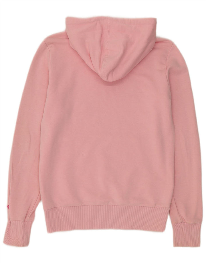 Felpa con cappuccio grafica da donna Puma UK 12 rosa medio