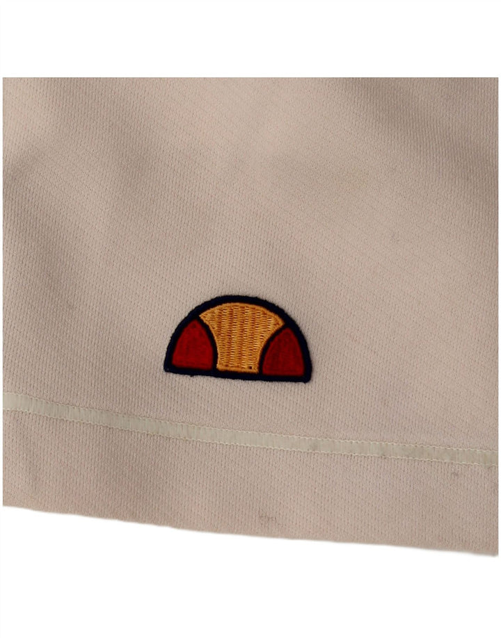 Pantaloncini chino da donna ELLESSE W30 medi bianco sporco