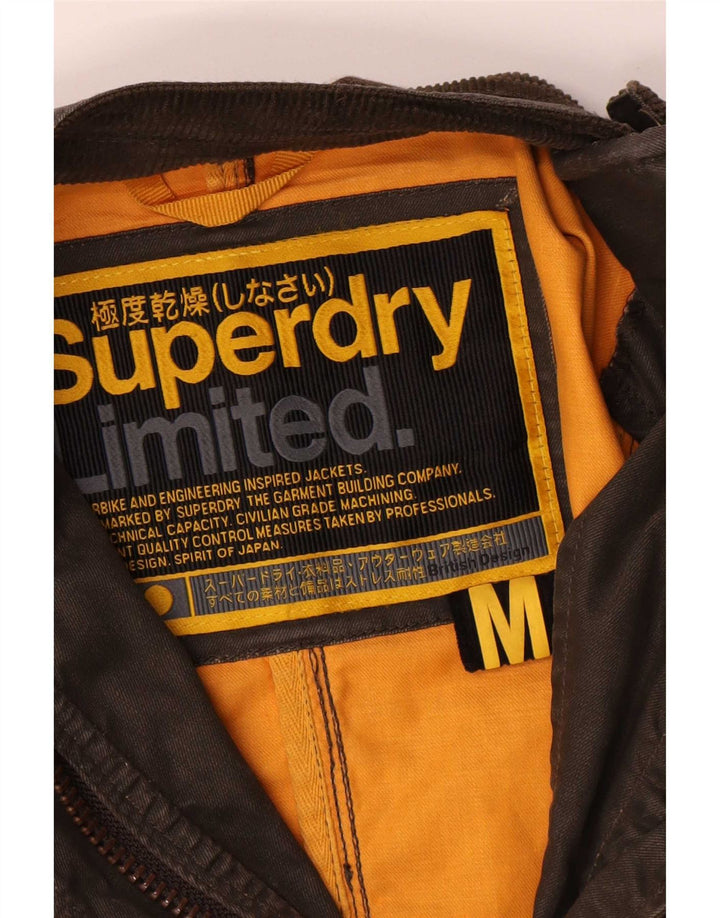 Giubbotto bomber da donna Superdry UK 14 marrone medio