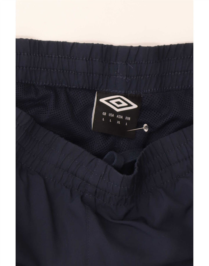 Pantaloni da tuta da uomo Umbro Joggers Large Blu Navy Poliestere
