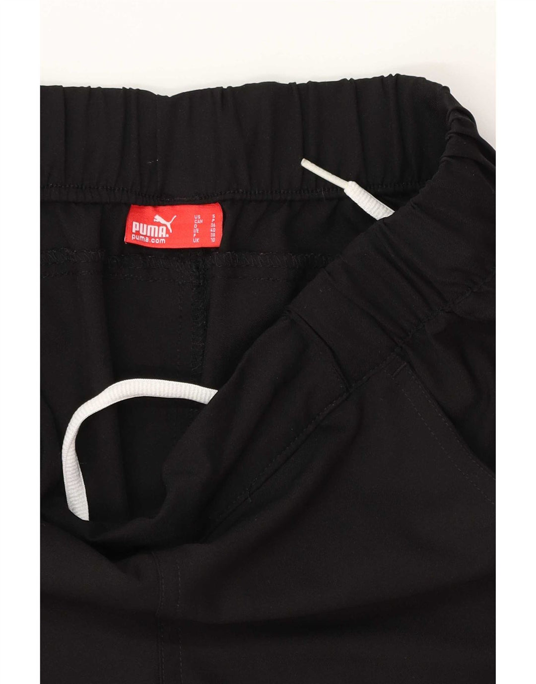Pantaloni della tuta Puma da donna Capri UK 10 piccoli neri