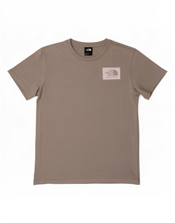 T-shirt da donna The North Face Top UK 10 Small in cotone grigio