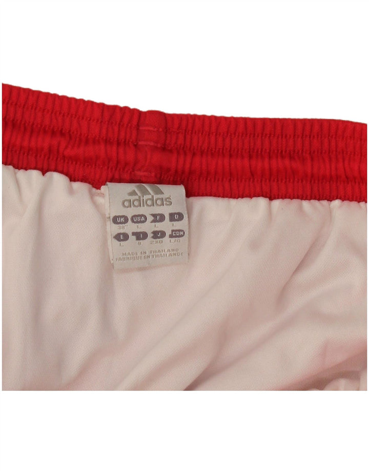 ADIDAS Mens Sport Shorts Large Red