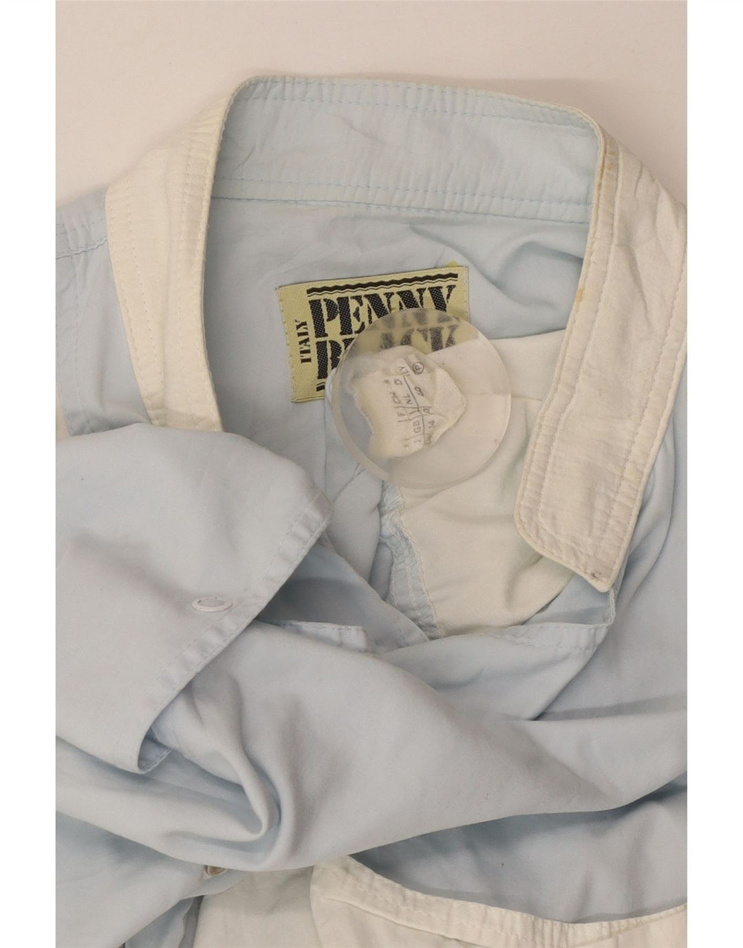 PENNY BLACK Giacca utilitaria da donna UK 14 Large Blu Colourblock Cotone