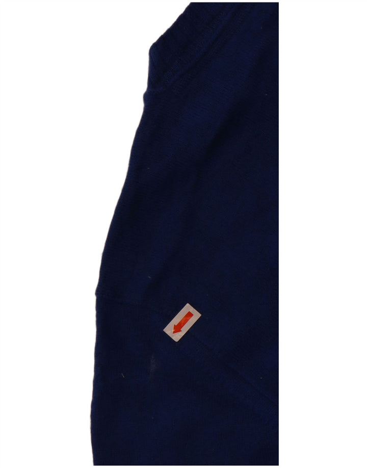 Maglione da donna con scollo a V autografo Marks & Spencer UK 16 grande blu