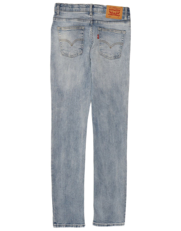 Levi's Ragazzi 512 Jeans slim affusolati 13-14 anni W28 L30 Cotone blu