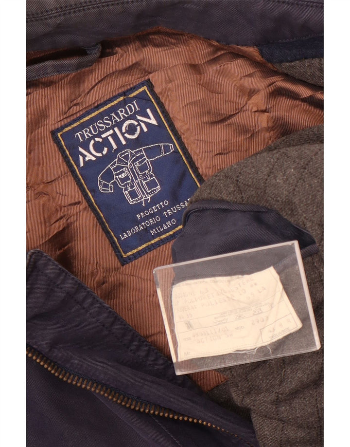 Giacca Utility Trussardi Uomo IT 48 Medio Blu Navy