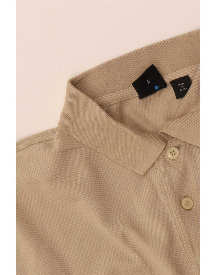Polo da uomo Hugo Boss piccola in cotone beige
