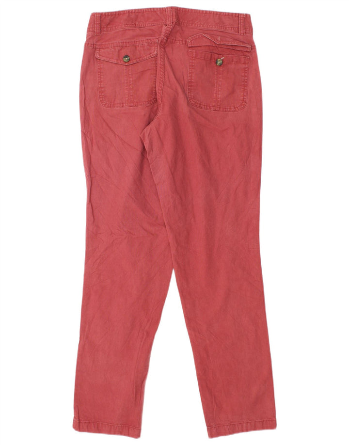 DOCKERS Pantaloni chino slim da donna US 6 medi W30 L30 cotone rosa