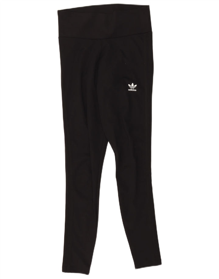 Leggings da donna ADIDAS UK 12 medio nero poliestere