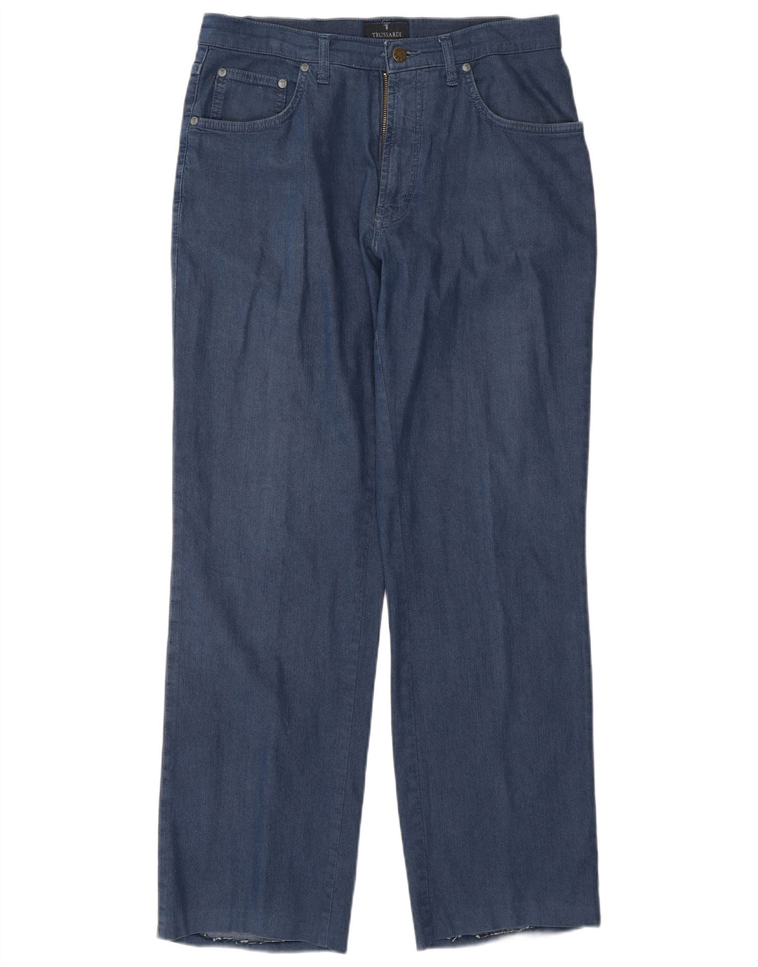 Jeans Dritti Uomo TRUSSARDI W32 L32 Blu
