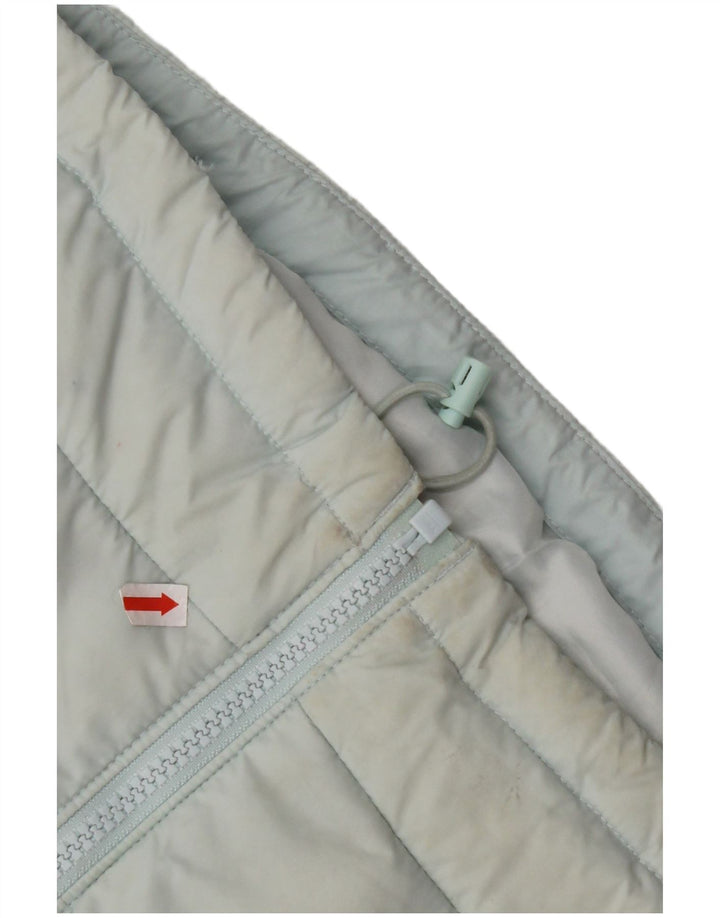 THE NORTH FACE Giacca imbottita con grafica da donna UK 14 Colorblock blu medio