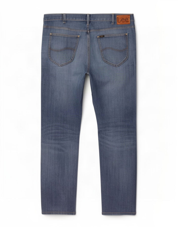 Jeans Lee Daren Zip Fly Slim da uomo W36 L32 in cotone blu
