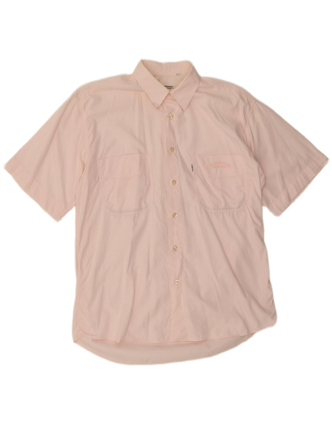 Camicia a maniche corte da uomo Levi's rosa medio