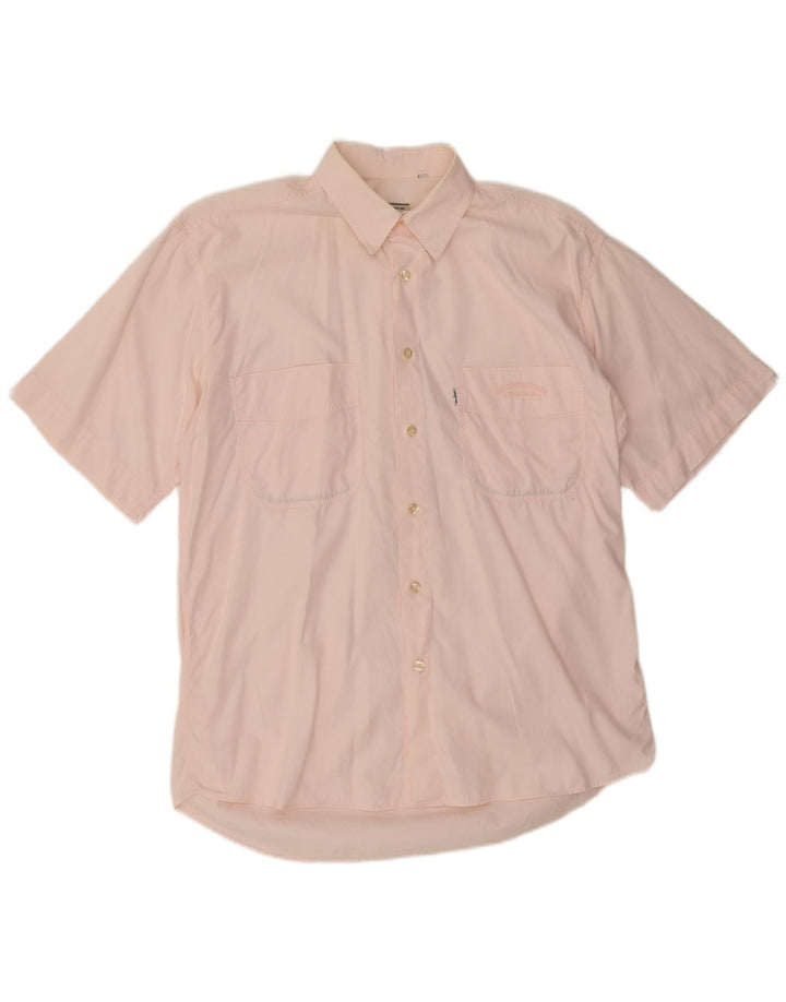 Camicia a maniche corte da uomo Levi's rosa medio
