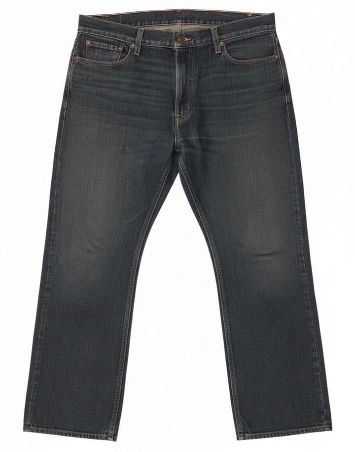 Levi's Uomo 514 Slim Jeans dritti W36 L30 Cotone Blu
