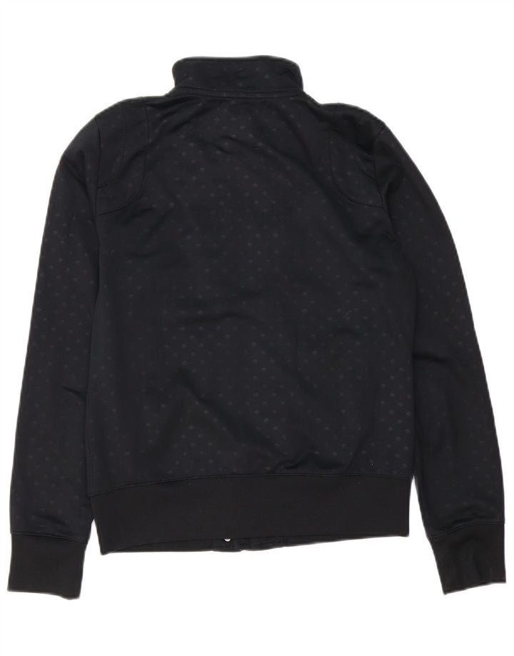 Giacca da tuta da donna Nike UK 10/12 Medium Navy Blue Spotted