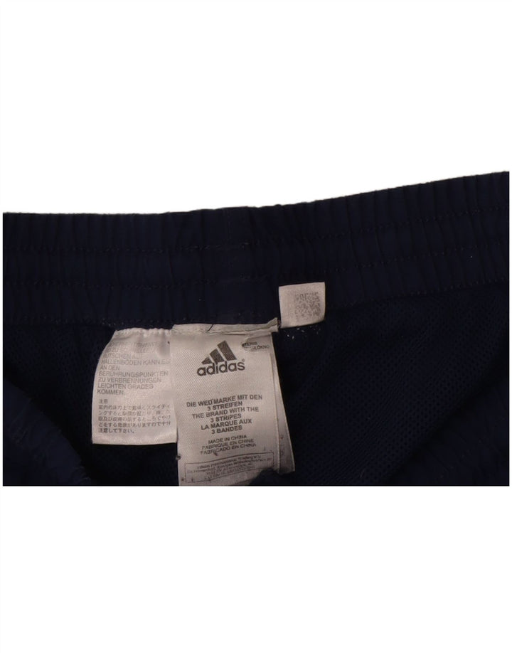 Pantaloni da tuta da uomo Adidas Joggers XL blu navy poliestere
