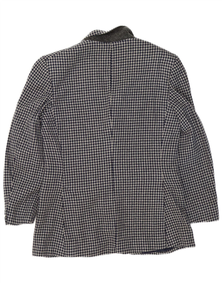 Giacca blazer da uomo a 2 bottoni W.Bill London IT 48 pied de poule grigio medio