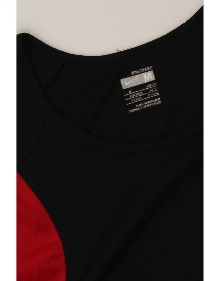 Canotta Nike da uomo color block medio nero