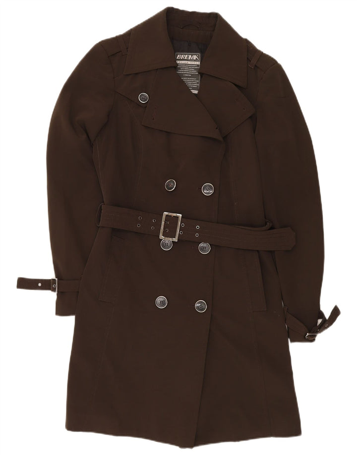 Trench Doppiopetto Donna BREMA IT 44 Poliestere Marrone Medio