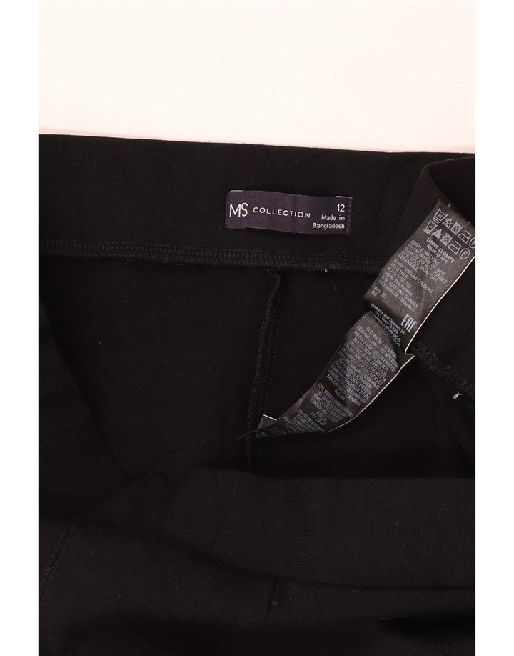 Leggings da donna Marks & Spencer UK 12 viscosa nera media