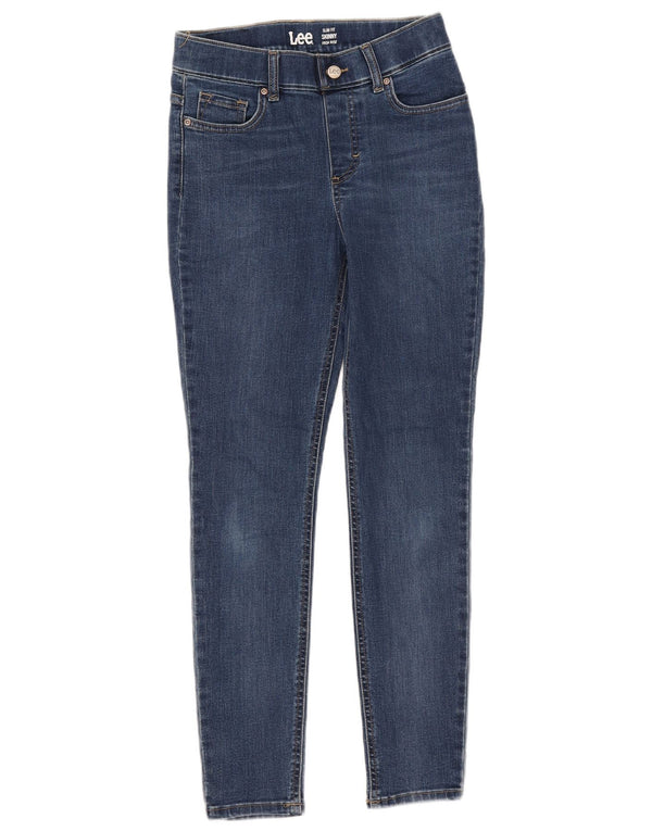 Jeans skinny Lee da donna a vita alta slim fit W28 L28 Blu