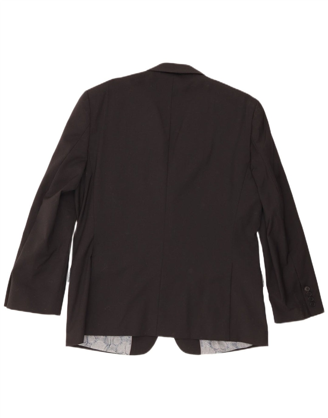 Giacca blazer da uomo a 2 bottoni Ted Baker UK 42 XL lana nera
