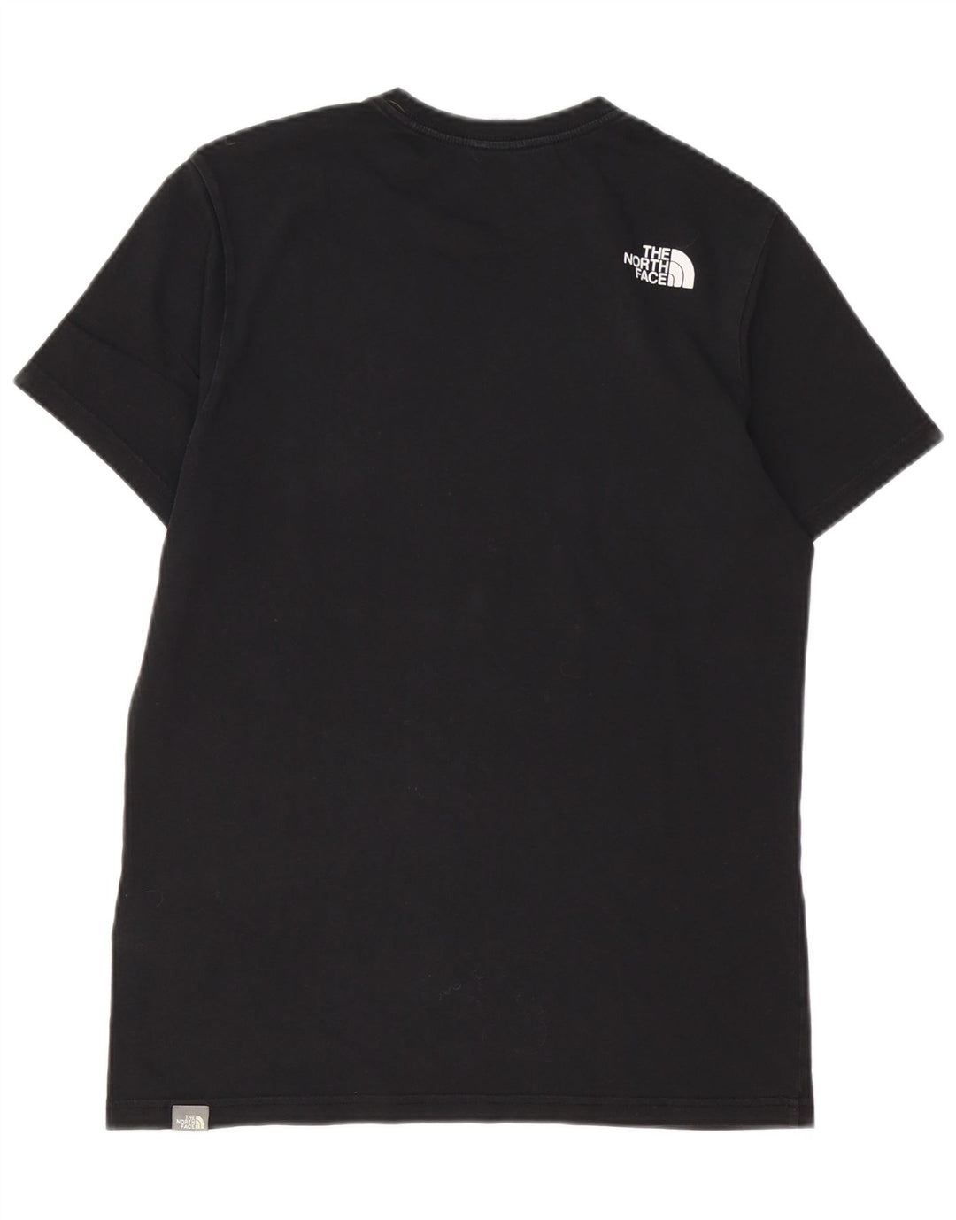 THE NORTH FACE T-shirt grafica da uomo piccola in cotone nero