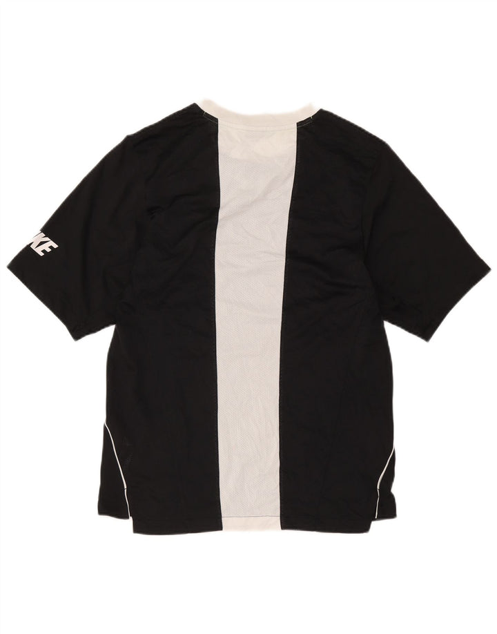 T-shirt grafica da uomo Nike Top UK 36/38 Small Nero Colourblock Poliestere