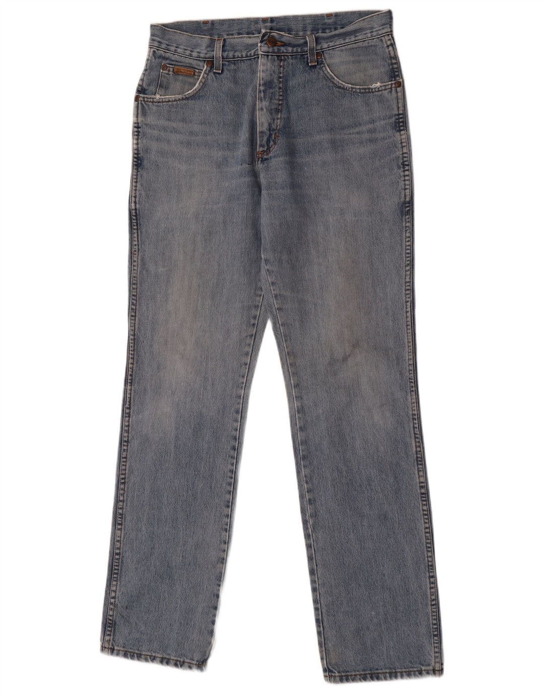 Jeans dritti da uomo Wrangler Texas W33 L34 cotone blu
