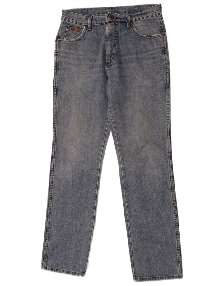 Jeans dritti da uomo Wrangler Texas W33 L34 cotone blu
