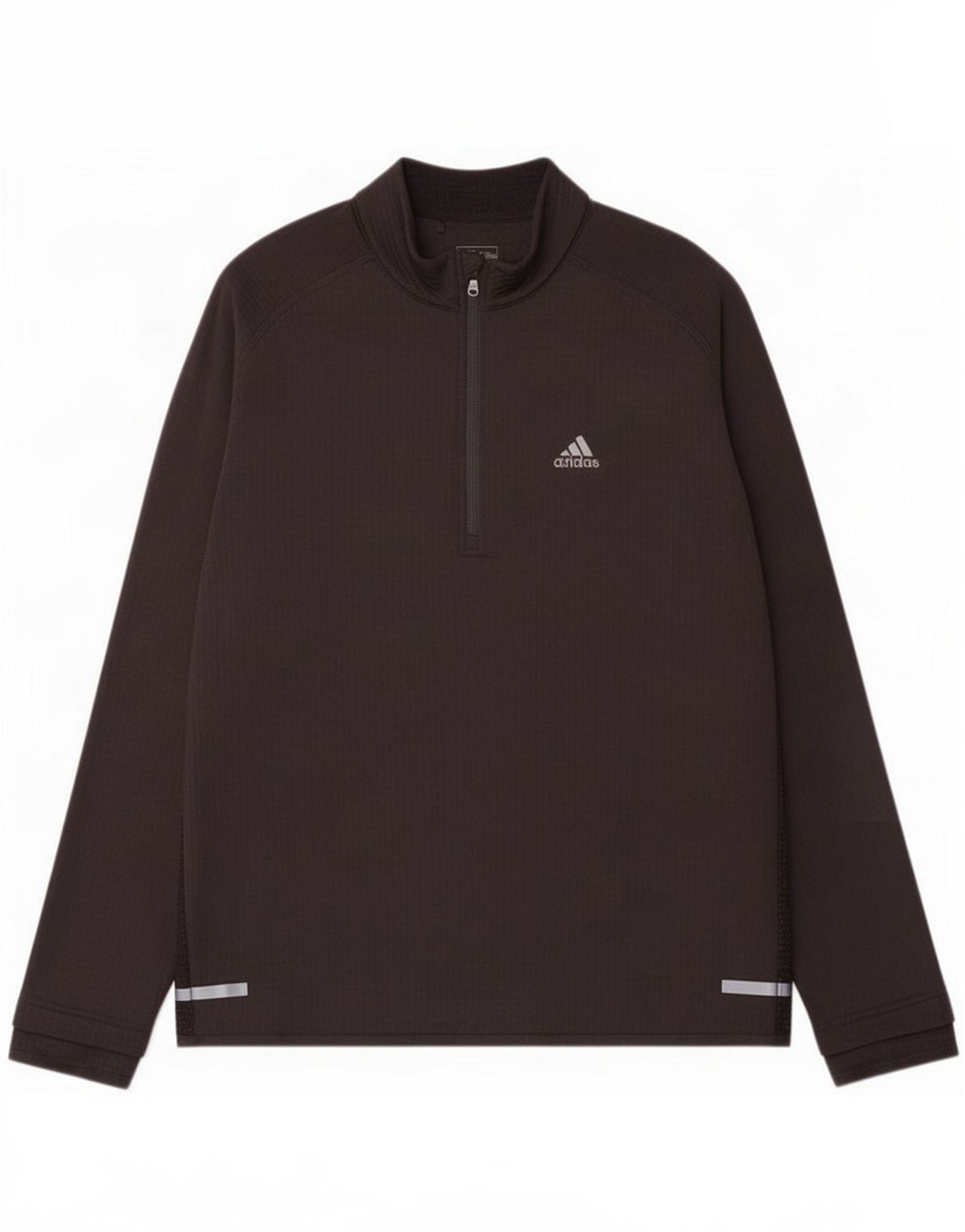 Adidas Uomo Climaheat Zip Collo Pullover Tuta Top XL Poliestere Nero
