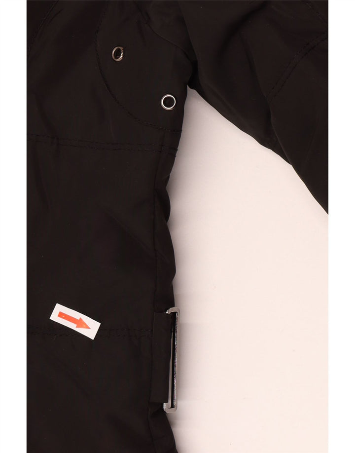 Cappotto imbottito da donna Zara UK 14 poliestere nero medio