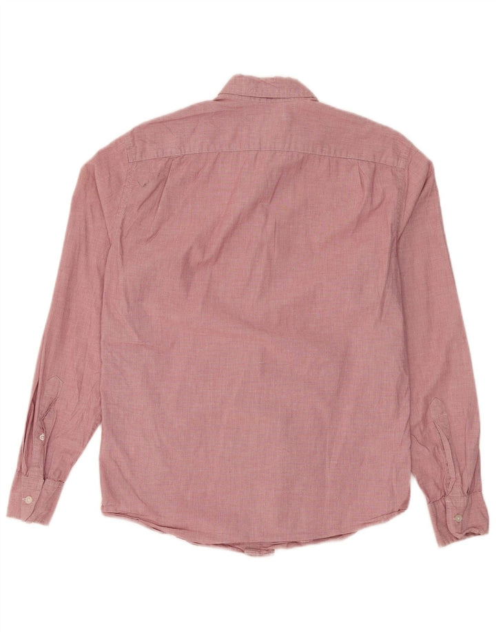 J. CREW Camicia Mercantile Flex da uomo in cotone rosa medio