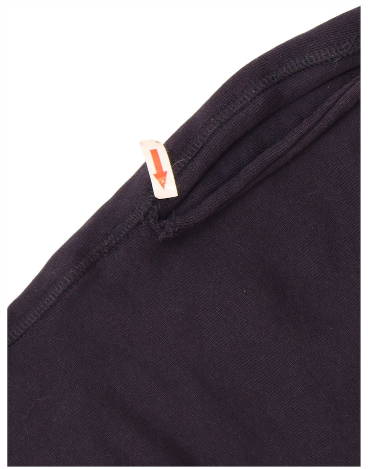 Chiemsee Pantaloncini sportivi grafici da uomo di grandi dimensioni in cotone blu navy
