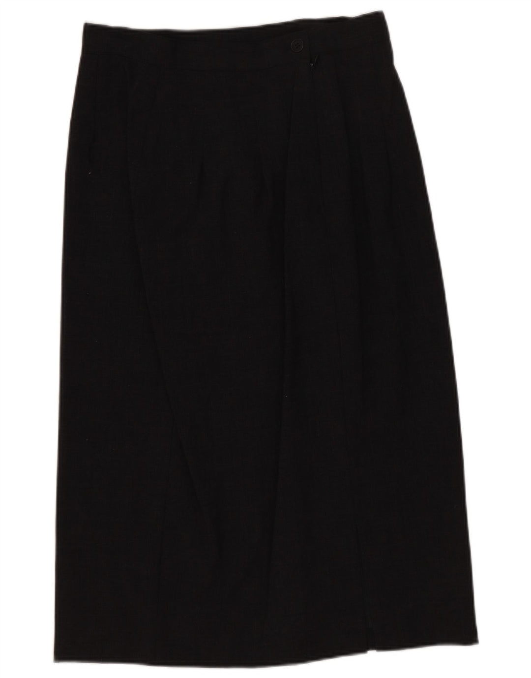 CALVIN KLEIN Gonna dritta da donna US 8 Medium W26 Lana grigia