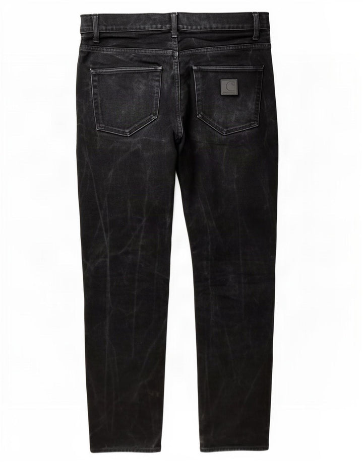 Jeans dritti da uomo Carhartt W32 L32 cotone grigio