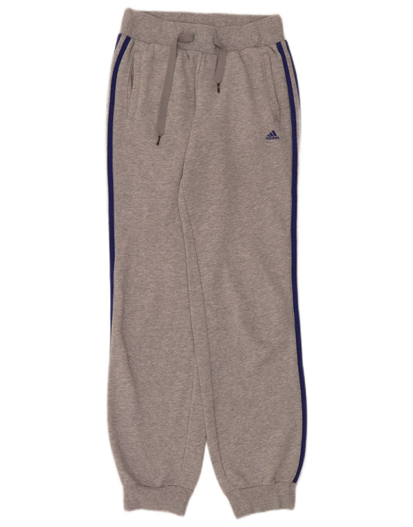 Pantaloni da tuta da donna Adidas Climalite Joggers UK 4/6 XS Grigio chiazzato