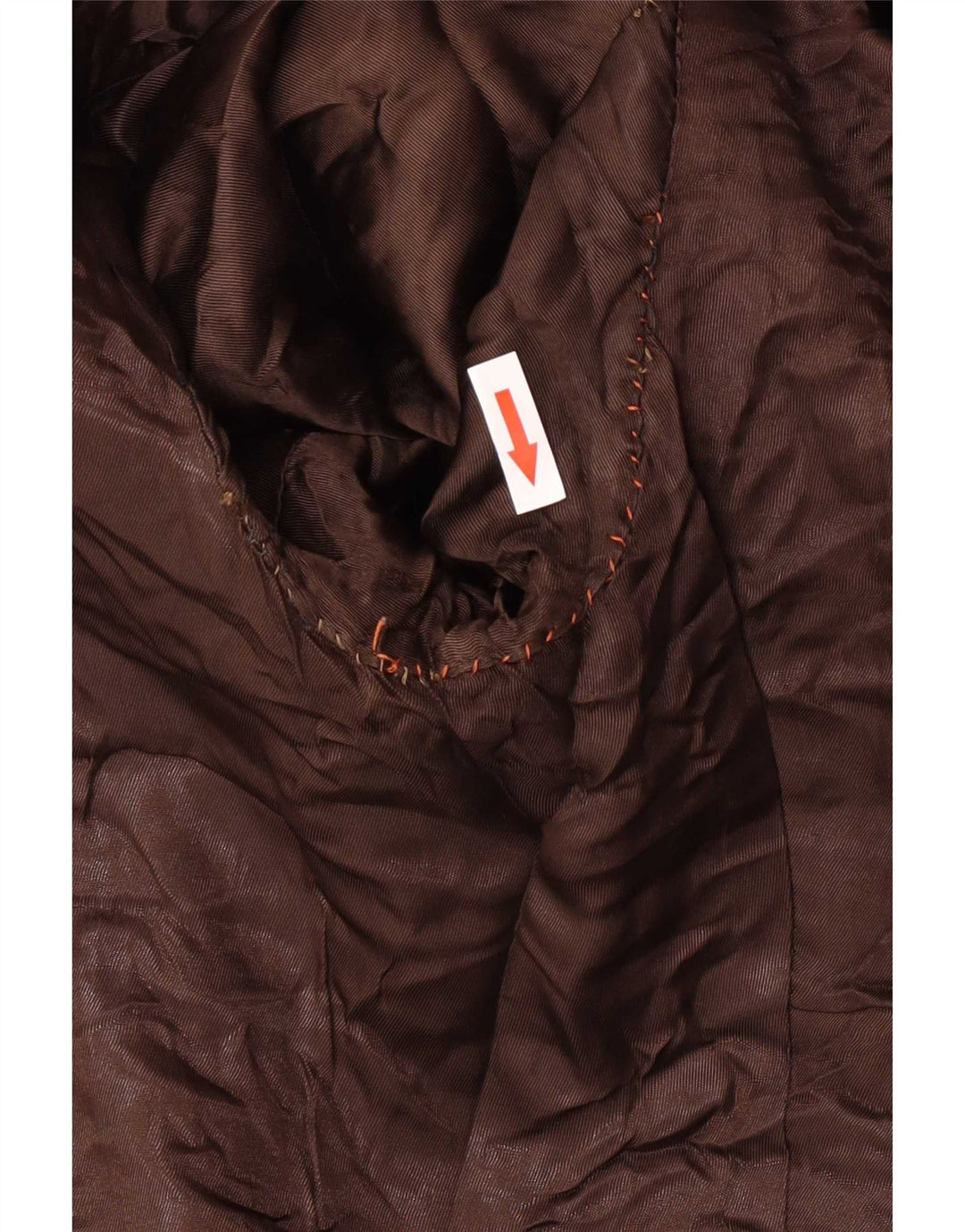 Giacca in pelle vintage da uomo UK 40 grande marrone