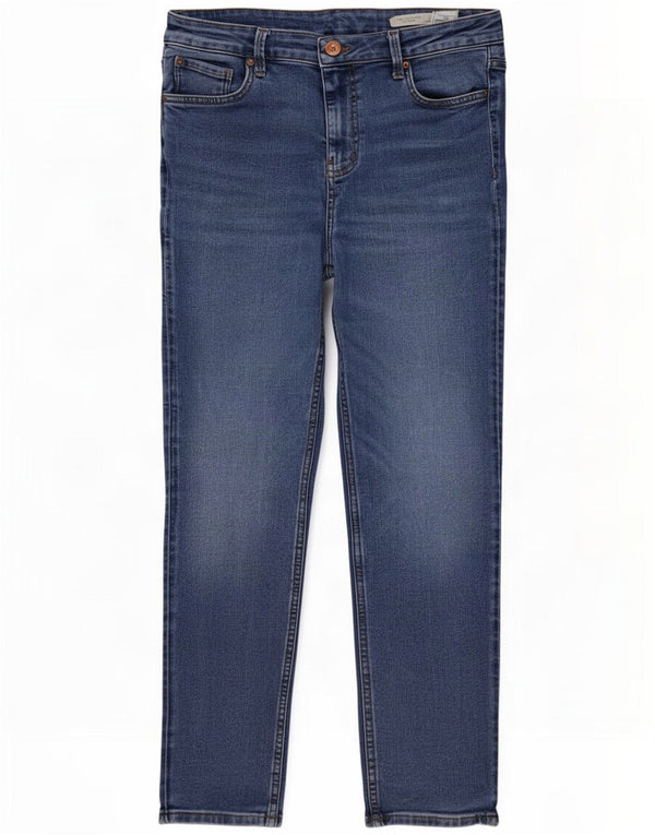 Marks & Spencer Jeans dritti da donna The Sienna UK 14 Large W32 L27 Blu