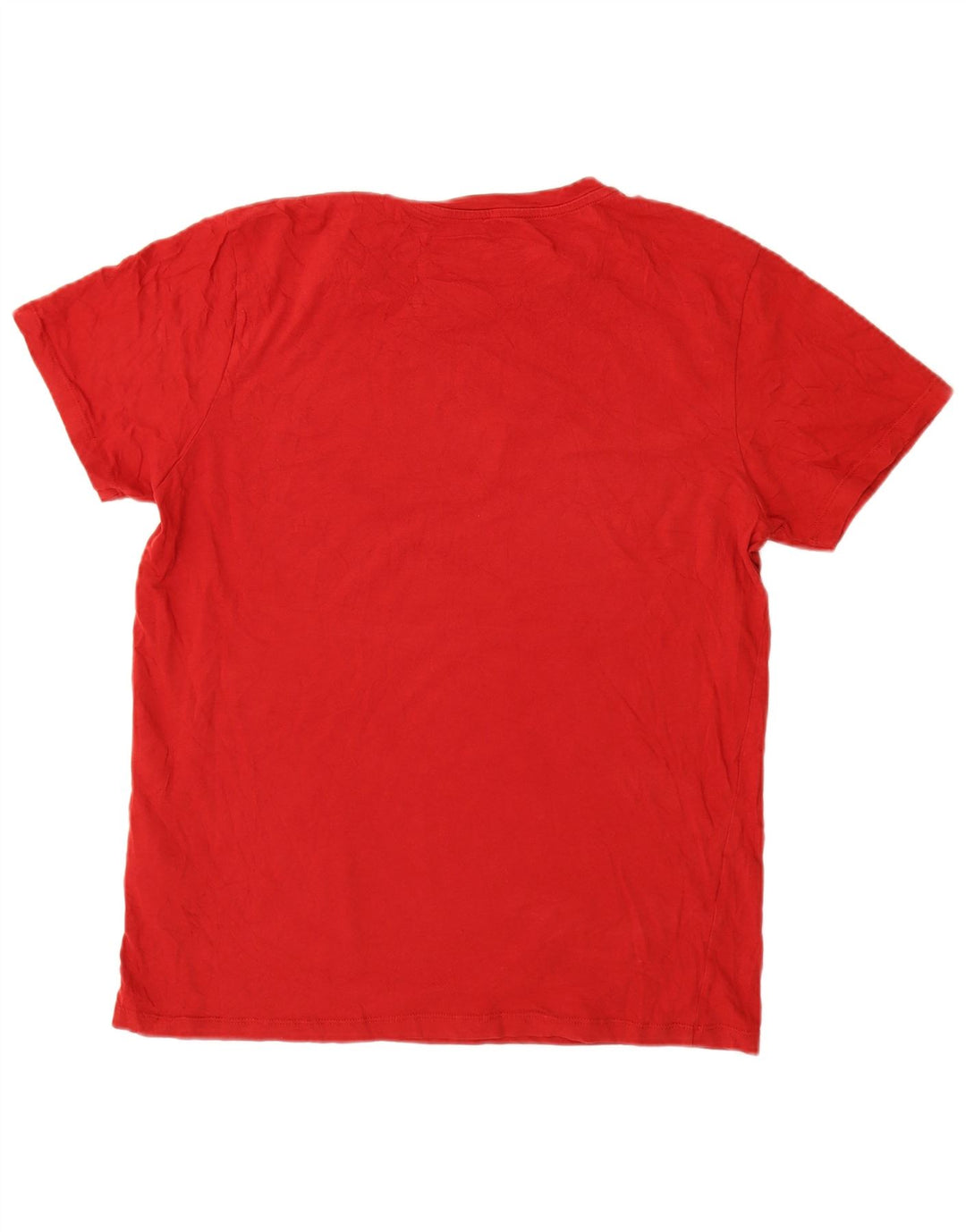 T-shirt grafica da uomo Jack & Jones Top grande in cotone rosso