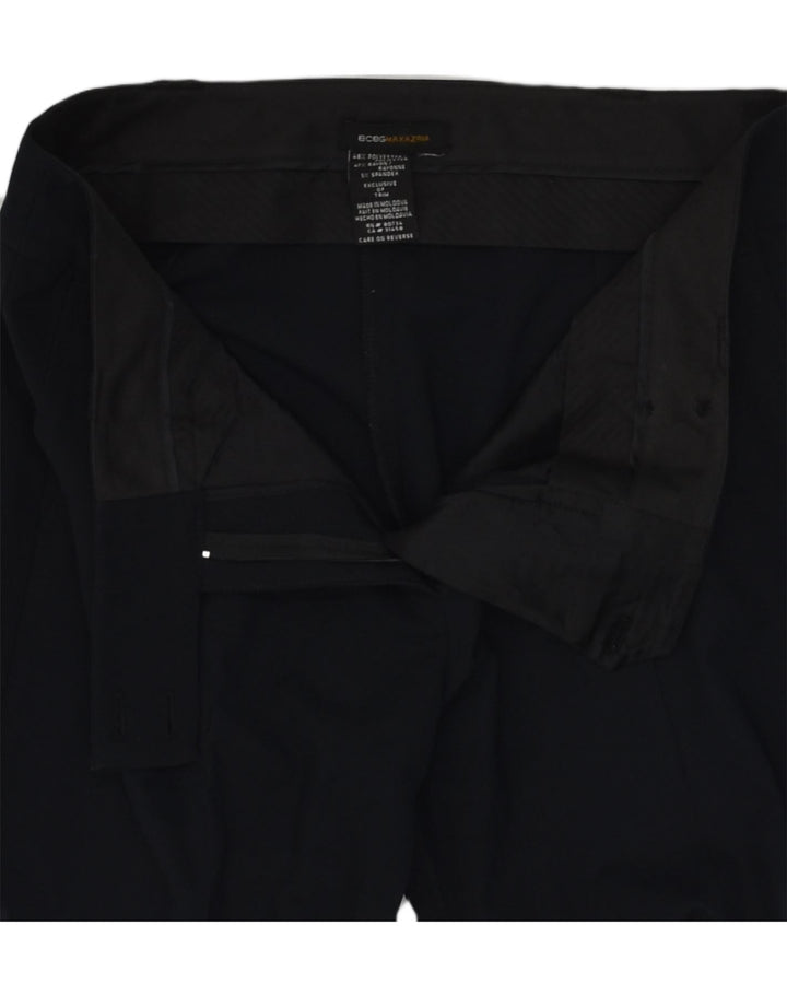 BCBGMAXAZRIA Womens Flare Suit Trousers W28 L30 Black Polyester | Vintage BCBGMAXAZRIA | Thrift | Second-Hand BCBGMAXAZRIA | Used Clothing | Messina Hembry 