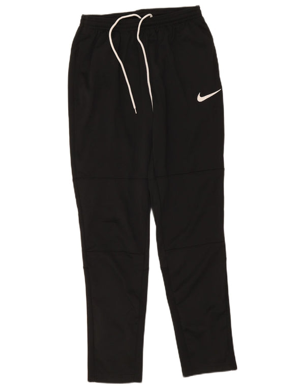 Pantaloni da tuta Nike Dri Fit da uomo piccoli in poliestere nero