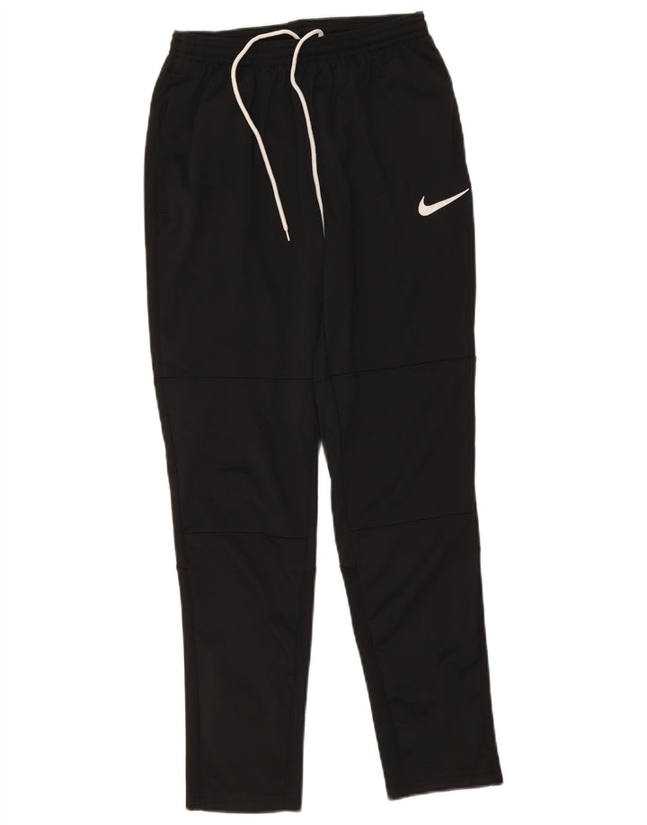 Pantaloni da tuta Nike Dri Fit da uomo piccoli in poliestere nero